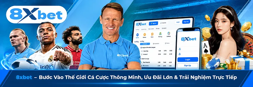 8xbet – Bước Vào Thế Giới Cá Cược Thông Minh, Ưu Đãi Lớn & Trải Nghiệm Trực Tiếp